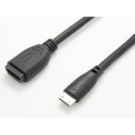 Adapter HDMI - Mini HDMI, F/M, 0.15m, Roline VALUE